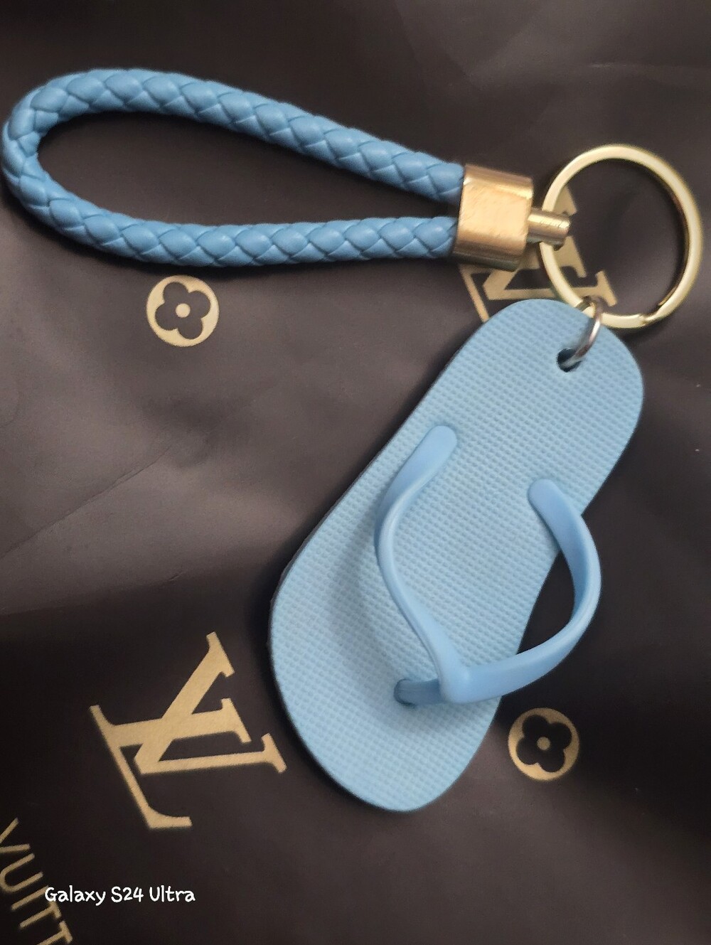 Large Flip Flop Sandal Bag Charm/ Keychain NEW